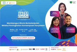 Webinar Membangun Bisnis Berkelanjutan Melalui Peningkatan Kemampuan