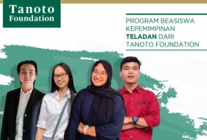 Beasiswa PROGRAM BEASISWA KEPEMIMPINAN TELADAN DARI TANOTO FOUNDATION